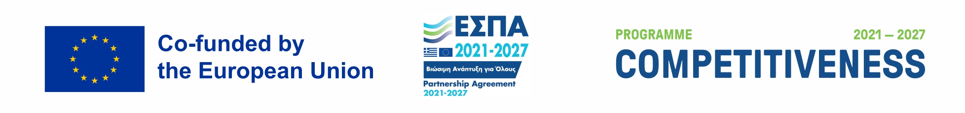 Co-funded by the European Union — ESPA 2021–2027 — Competitiveness Programme
